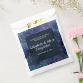 Hochzeitsterne Nacht Celestial Danke Navy Geschenktütchen (Versiegelt)