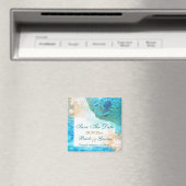 Hochzeitsthema "Save the Date" Magnet (In Situ (Geschirrspüler))