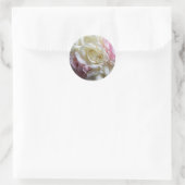 Hochzeitsticker Runder Aufkleber (Tasche)