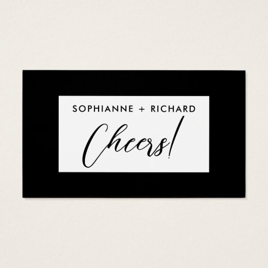 Hochzeitsticket (Rückseite)