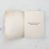 Hochzeitstiefel Karte (Innenseite)