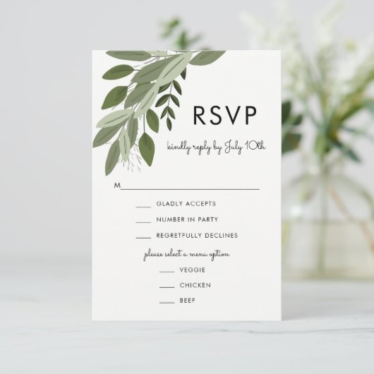 Hochzeitstiefel, RSVP-Karte RSVP Karte (Stehend Vorderseite)