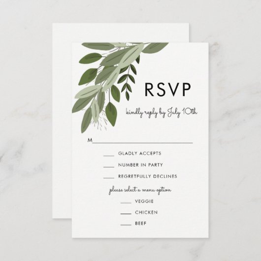 Hochzeitstiefel, RSVP-Karte RSVP Karte (Vorne/Hinten)