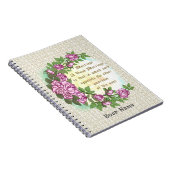 Hochzeitstil-Notebook Notizblock (Rechte Seite)
