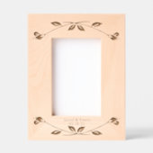 Hochzeitstil-Rose Geätzte Rahmen (Vorderseite)