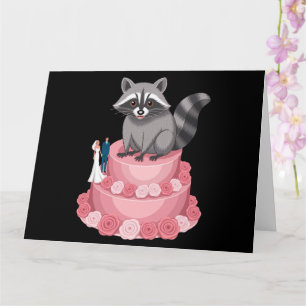 Hochzeitstipendien für Raccoon Karte