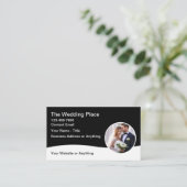 Hochzeitstipps Business Cards Modernes Design Visitenkarte (Stehend Vorderseite)