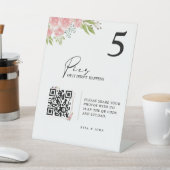 Hochzeitstisch-Bilder oder nicht eingetretene Seet Sockelschild (In SItu)