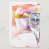 Hochzeitstisch Briefpapier (Vorne/Hinten)