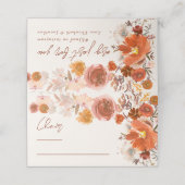 Hochzeitstisch für leichte Creme Platzkarte (Außenseite Aufgefaltet)