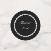 Hochzeitstisch Konfetti (Klein Vorderseite)