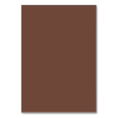 Hochzeitstisch Nu für den modernen Kaffee Brown un Tischnummer (Rückseite)