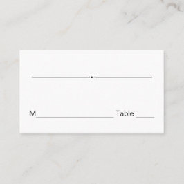 Hochzeitstisch Nummer Gästekarte Platzkarten