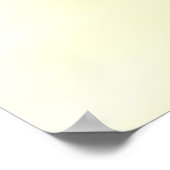 Hochzeitstisch unter der Sonne Poster (Ecke)
