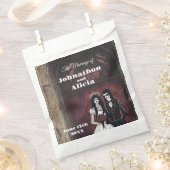 Hochzeitstischdekorationen im Gothstil Dark Moody Geschenktütchen (Ausgeschnitten)