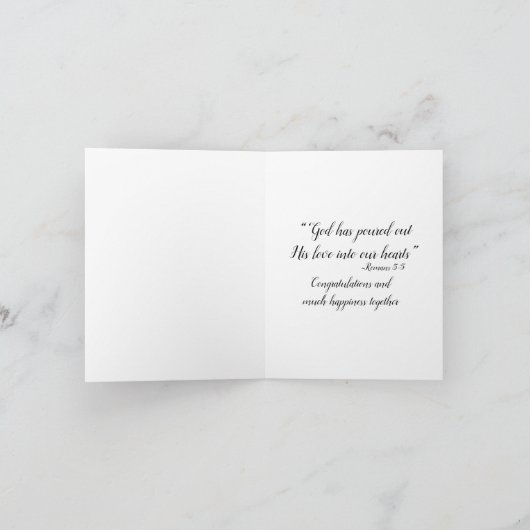 Hochzeitstitel (Innenseite)