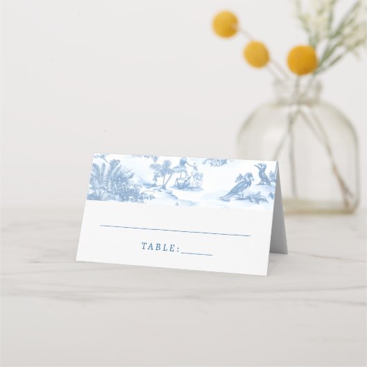 Hochzeitstoiles-Platzkarten Platzkarte (Vorderseite)