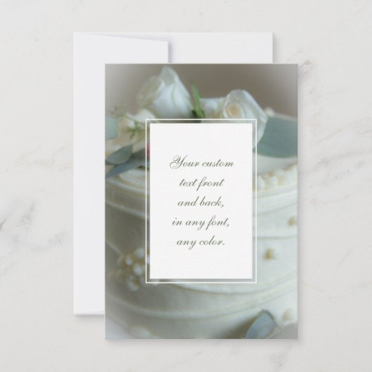 Hochzeitstorte (Vorderseite)