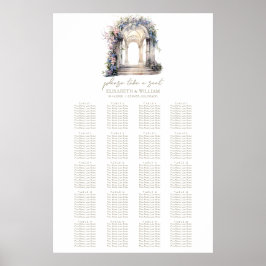 Hochzeitstorte Arch 20 Tabelle Hochzeitssatellite Poster