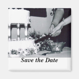 Hochzeitstorte-Ausschnitt Magnet