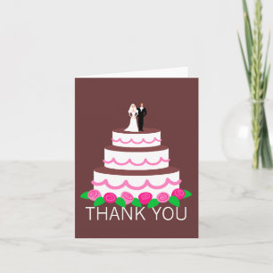 Hochzeitstorte Dankeskarten Dankeskarte