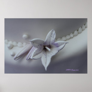 Hochzeitstorte-Druck Poster