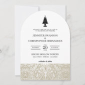 Hochzeitstorte Einladung (Vorderseite)