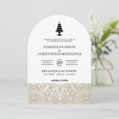 Hochzeitstorte Einladung (Stehend Vorderseite)