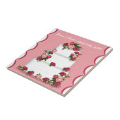 Hochzeitstorte Fliese (Seite)