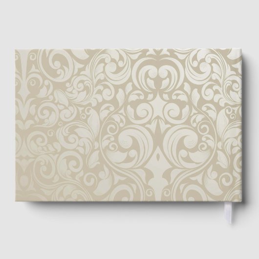 Hochzeitstorte Gästebuch (Rückseite)