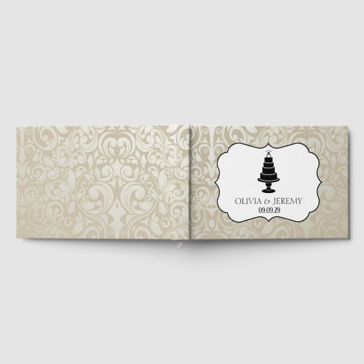 Hochzeitstorte Gästebuch (Voll)