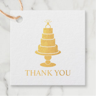 Hochzeitstorte Geschenkanhänger