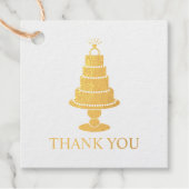 Hochzeitstorte Geschenkanhänger (Vorderseite)