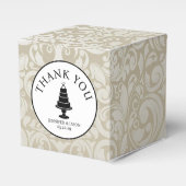 Hochzeitstorte Geschenkschachtel (Vorderseite)