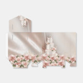 Hochzeitstorte Geschenkschachtel (Ungefaltet)