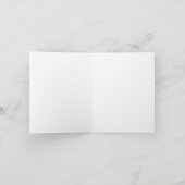 Hochzeitstorte Karte (Innenseite)