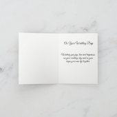 Hochzeitstorte Karte (Innenseite)