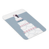 Hochzeitstorte Magnet (Rechte Seite)