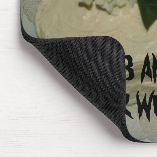 Hochzeitstorte-Mausunterlage Mousepad (Ecke)