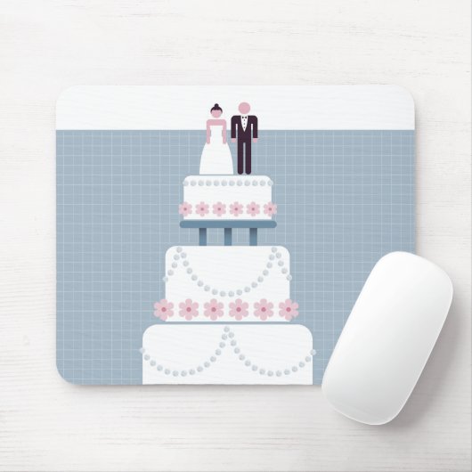 Hochzeitstorte Mousepad (Mit Mouse)