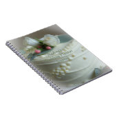 Hochzeitstorte Notizblock (Rechte Seite)