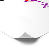 Hochzeitstorte Poster (Ecke)