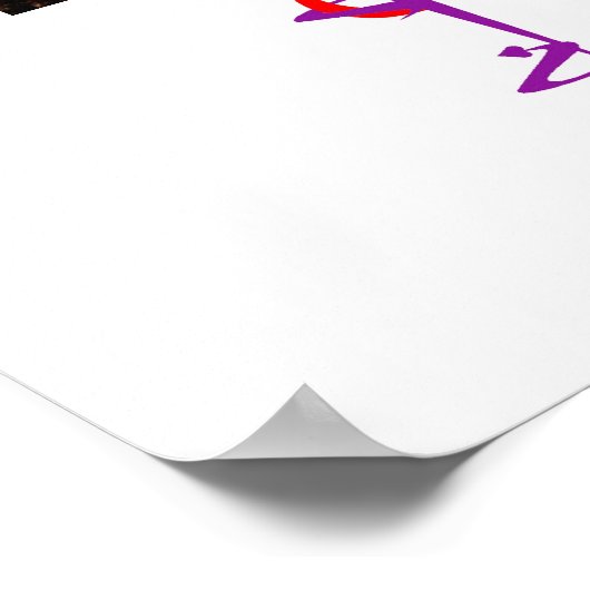 Hochzeitstorte Poster (Ecke)