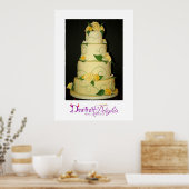 Hochzeitstorte Poster (Küche)