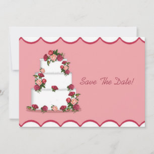 Hochzeitstorte Save the Date