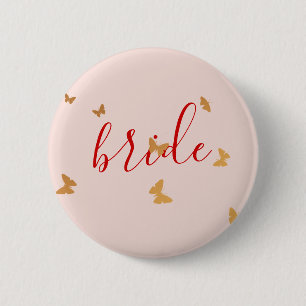 Hochzeitstorte Schmetterlinge Button