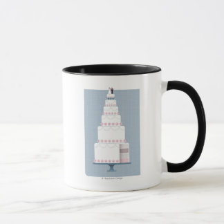 Hochzeitstorte Tasse
