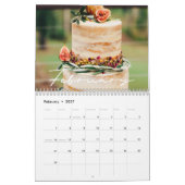 Hochzeitstorte und Gebäck 2023 Kalender (Feb 2027)