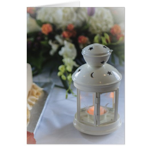 Hochzeitstorte und Lattern (Vorne)