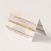 Hochzeitstorte Visitenkarten (Rückseite)